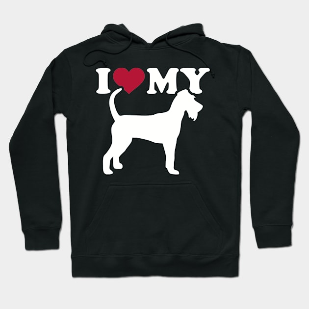 I love my Irish Terrier Hoodie by Designzz